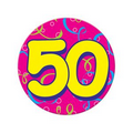 Jumbo "50" Button